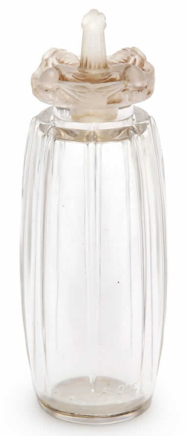 R. Lalique Carnette Guepes Perfume Bottle