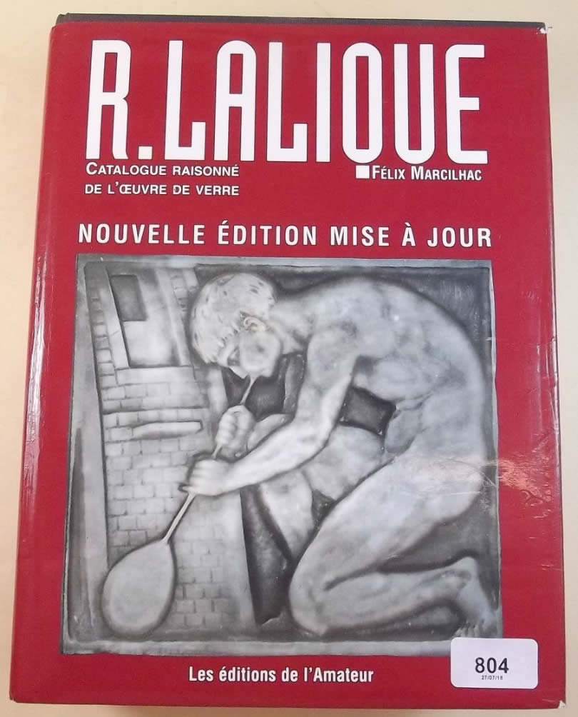 Rene Lalique Book Catalogue Raisonne 2004