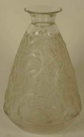 Rene Lalique Cep Decanter