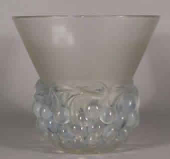 R. Lalique Cerises Vase