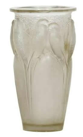 R. Lalique Ceylan Vase