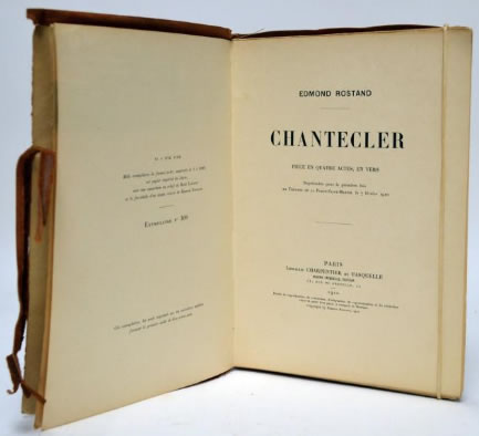 R. Lalique Chantecler Book