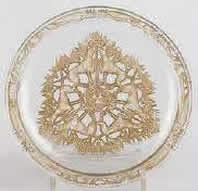 Rene Lalique Chasse Chiens Plate