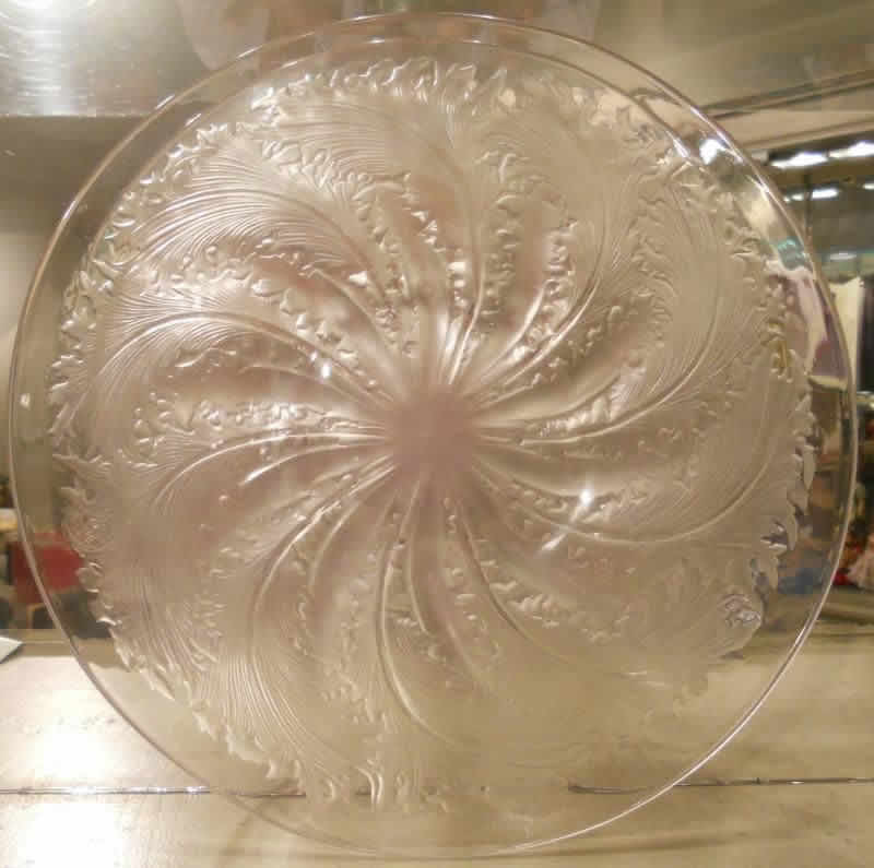R. Lalique Chicoree Plate