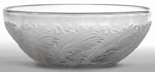 Rene Lalique Bowl Chicoree