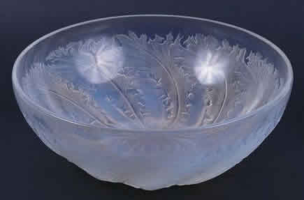 Rene Lalique Bowl Chicoree