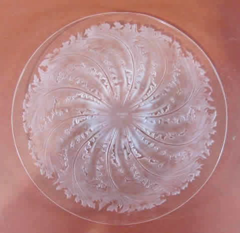 Rene Lalique Plate Chicoree