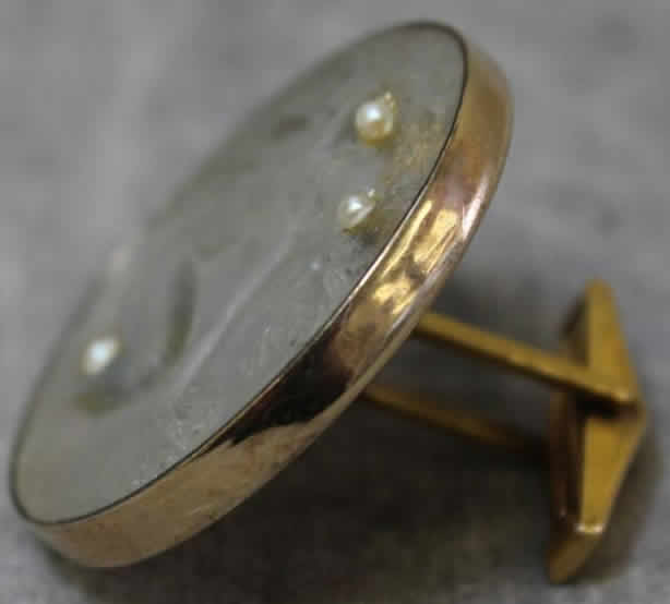R. Lalique Chose Promise Cufflink