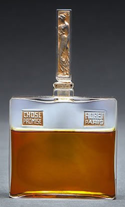 Rene Lalique Chose Promise Perfume Bottle