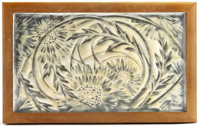 R. Lalique Chrysanthemes Box