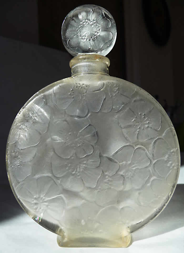 R. Lalique Chypre Ambre Perfume Bottle