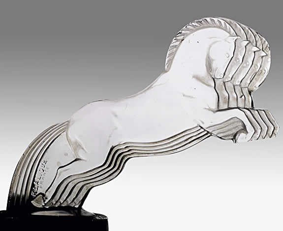 Rene Lalique Cinq Chevaux Car Mascot