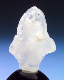 Rene Lalique Cire Perdue Seal Female Bust