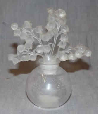 Rene Lalique  Clairefontaine Perfume Bottle 