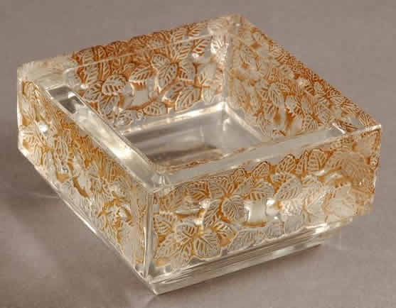 Rene Lalique  Colmar Ashtray 