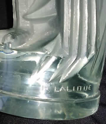R. Lalique Coq Houdan Hood Ornament