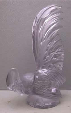 R. Lalique Coq Nain Mascot