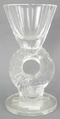 R. Lalique Coq Vase