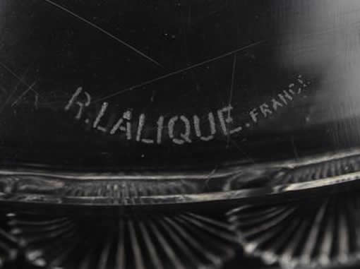 R. Lalique Coquelicot Tray