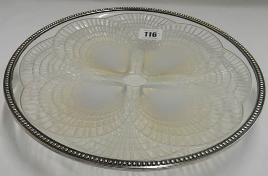 R. Lalique Coquilles Assiette