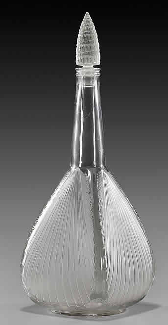 R. Lalique Coquilles Decanter