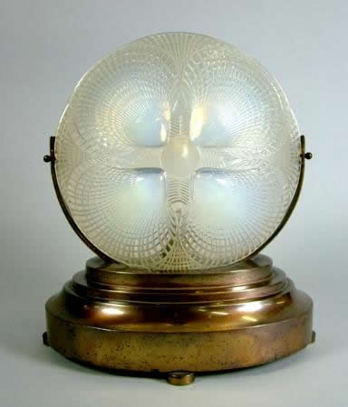 Rene Lalique Coquilles Lamp