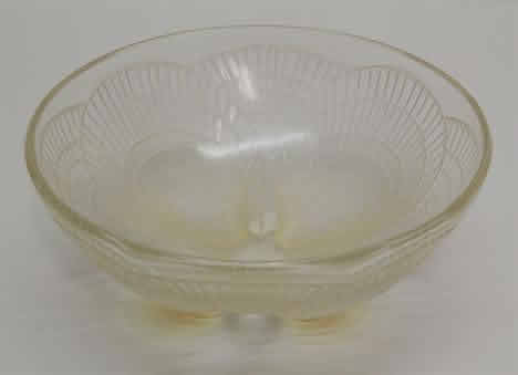 Rene Lalique Coquilles Opalescent Bowl 