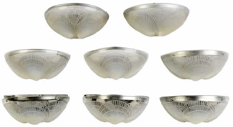 Rene Lalique  Coquilles Sconce 