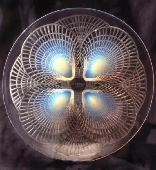 Rene Lalique Plate Coquilles