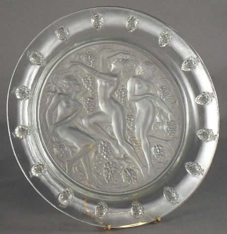 Rene Lalique Plate Cote D'Or