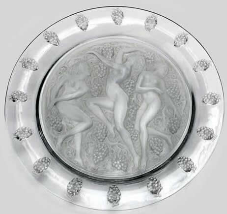 Rene Lalique Plate Cote D'Or