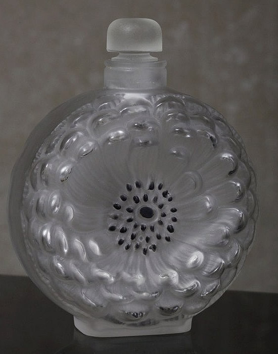 R. Lalique Dahlia Perfume Bottle
