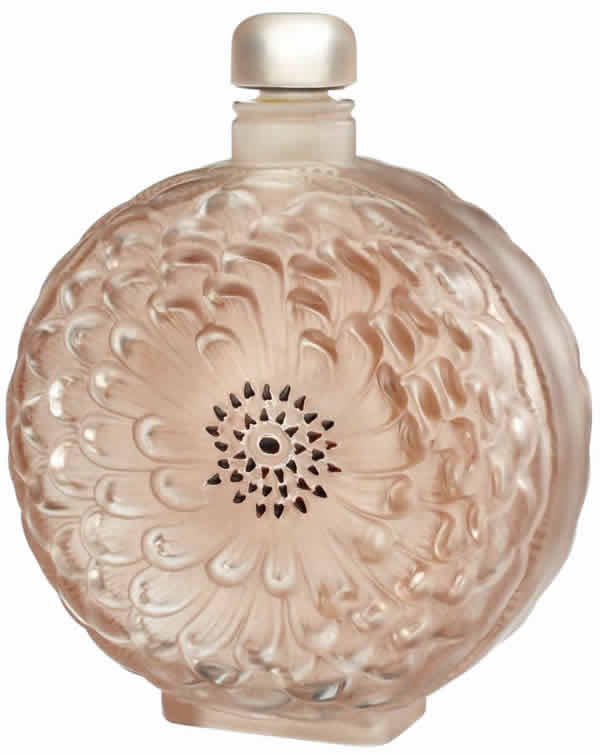 Rene Lalique Dahlia Perfume Bottle 