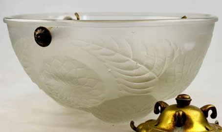 Rene Lalique Dahlias Bowl 