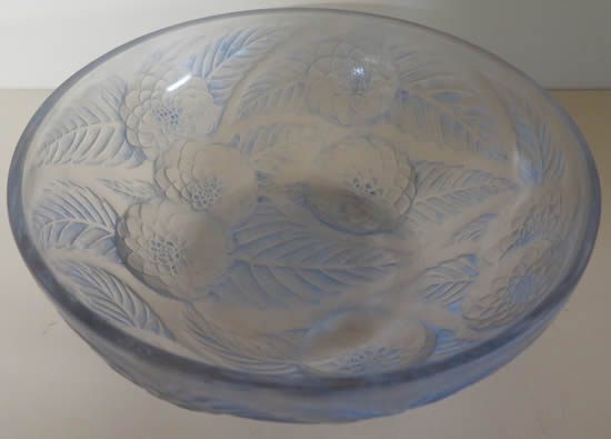 R. Lalique Dahlias Bowl
