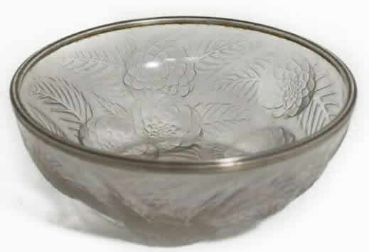 Rene Lalique  Dahlias Bowl 
