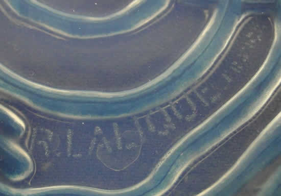 R. Lalique Dauphins Plate