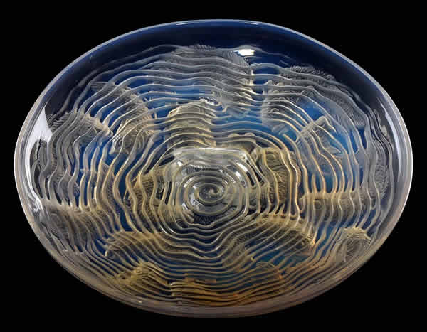 Rene Lalique Plate Dauphins