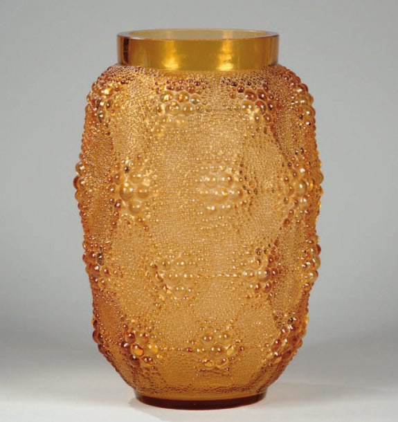Rene Lalique Davos Vase