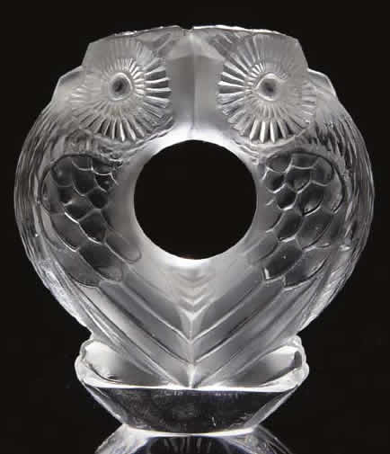 Rene Lalique Deux Hiboux Seal