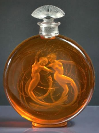 R. Lalique Deux Sirenes Perfume Bottle