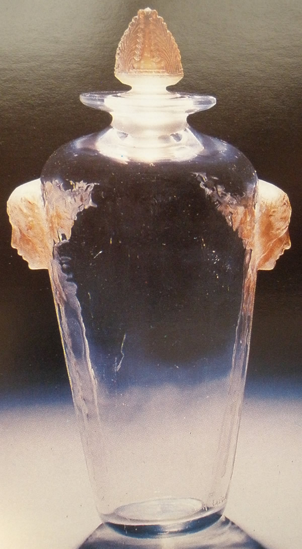 Rene Lalique Deux Tetes Vase