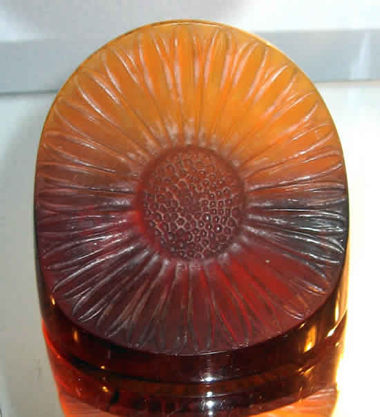 Rene Lalique  Double Marguerite Paperweight 