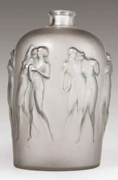 Rene Lalique Douze Figurines Vase