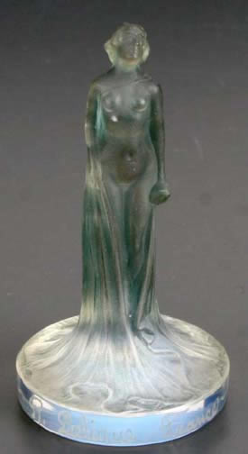 R. Lalique Drapee Statuette