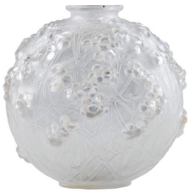 R. Lalique Druide Vase