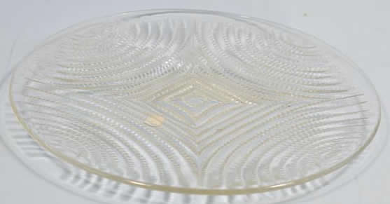 Rene Lalique Plate Ecumes