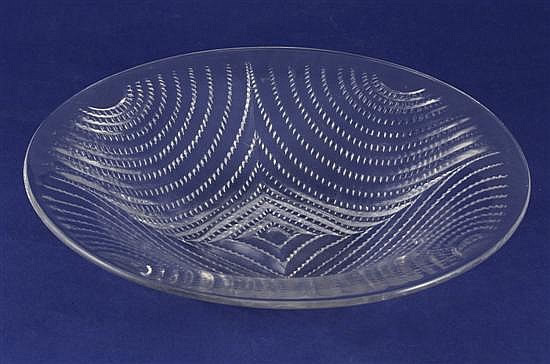 R. Lalique Ecumes Bowl
