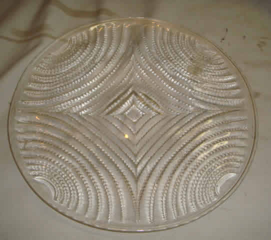 R. Lalique Ecumes Plate