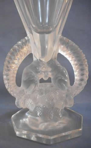 R. Lalique Ecureuils Vase
